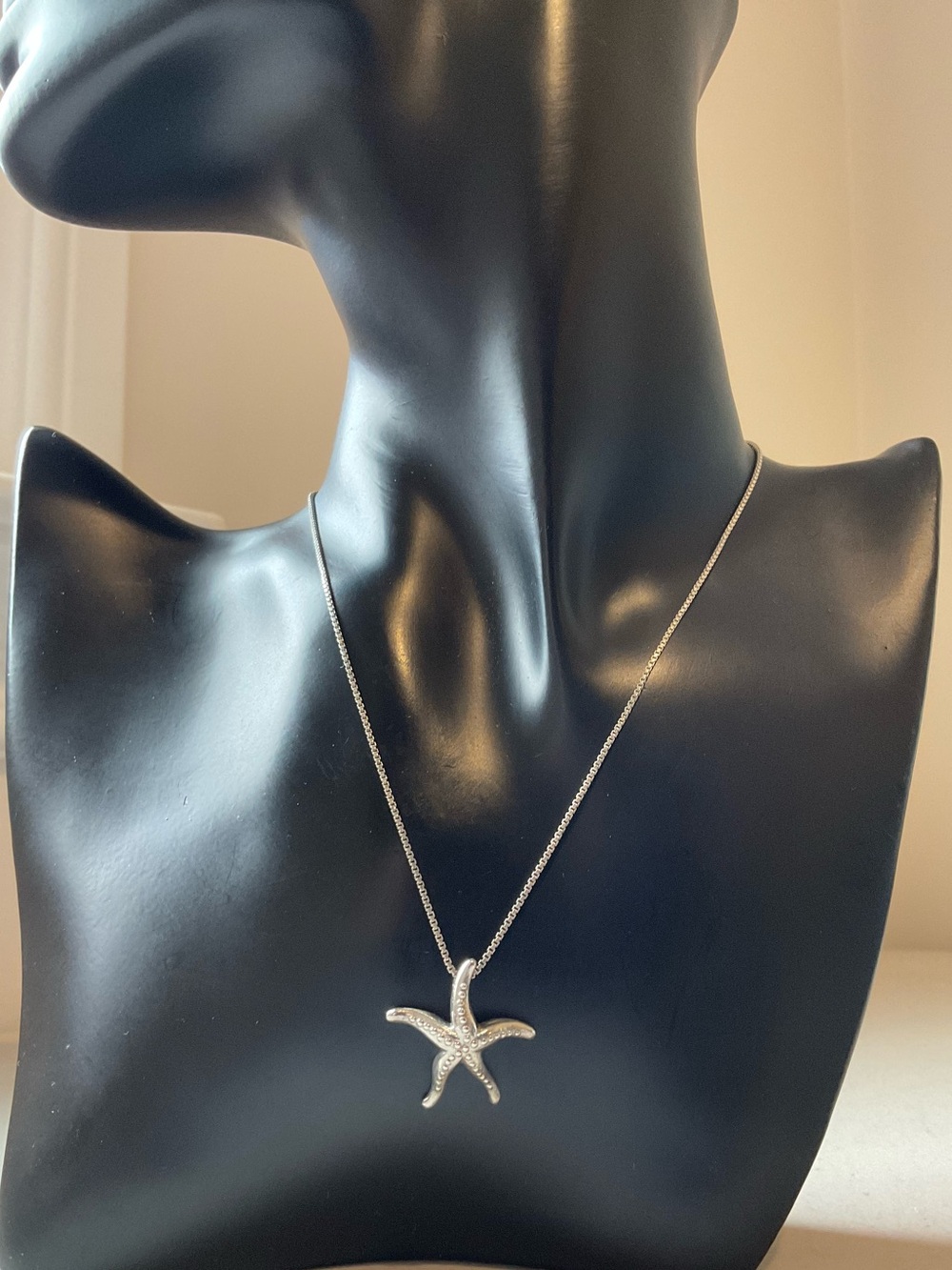 Sterling Silver Starfish Necklace